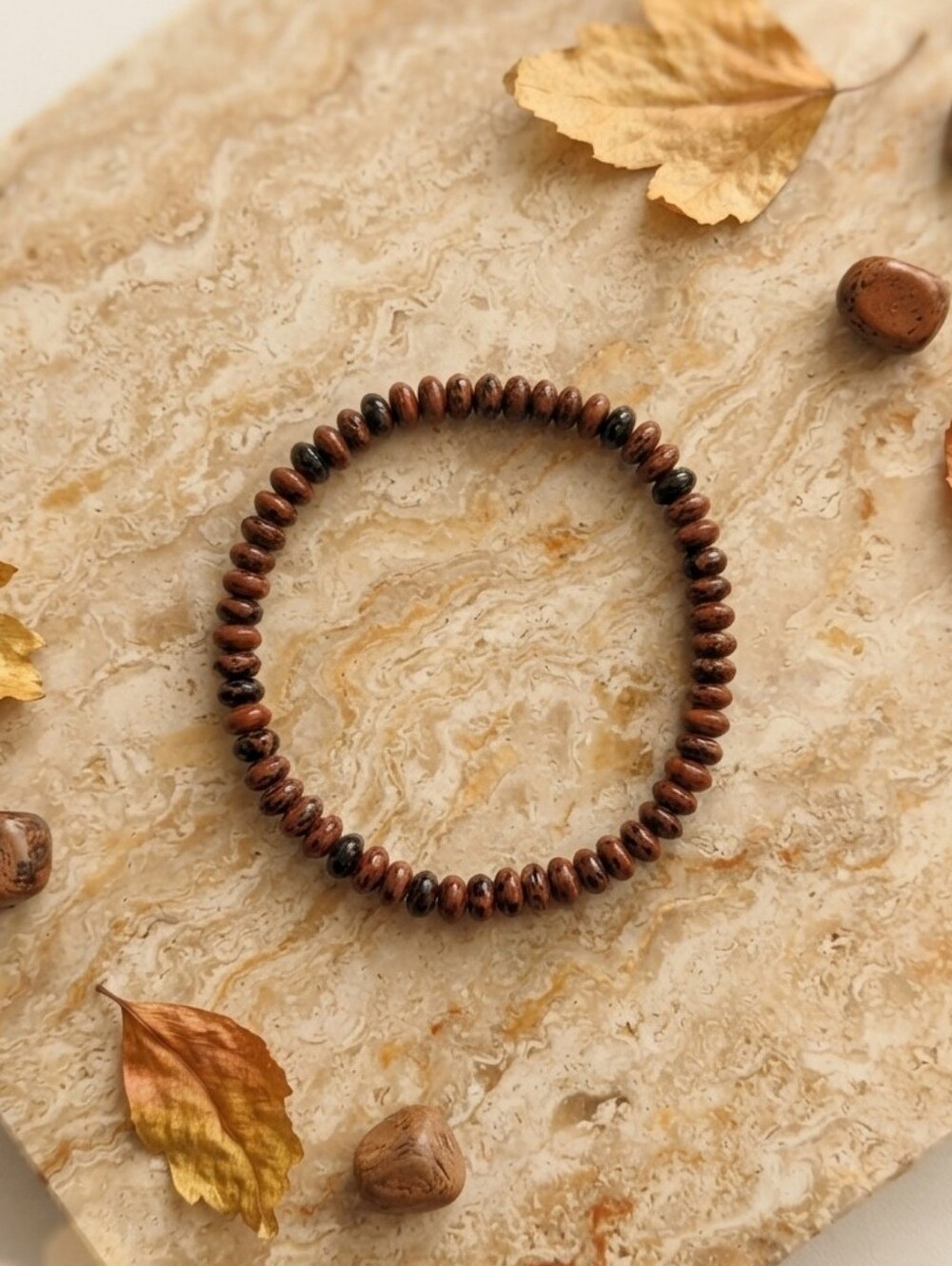 Mahogany Obsidian Bracelet